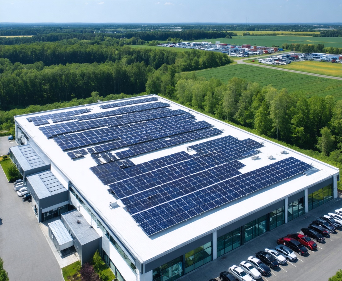 Pohľad na automatizovanú výrobnú linku nášho klienta vo výrobnom sektore