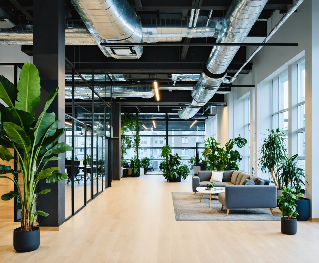 Pohľad do našej modernej zasadačky určenej pre strategické workshopy